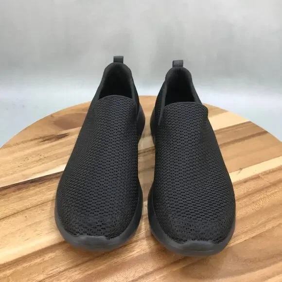 Skechers Go Walk Max Walking Shoes Mens 8.5 Narrow‎ Black Mesh Slip On Low Top - Picture 2 of 9